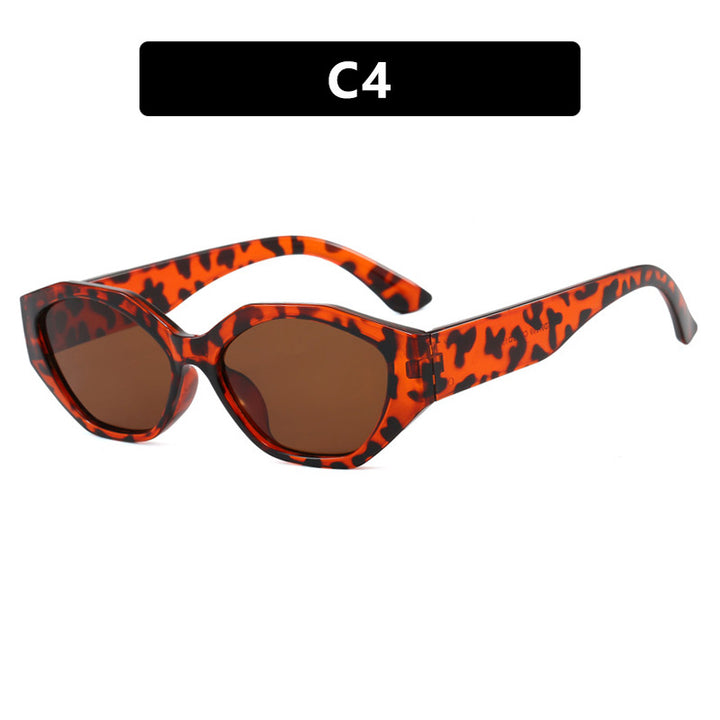 Women's stylish sunglasses in modern geometric design with protective UV filter Bowlift
