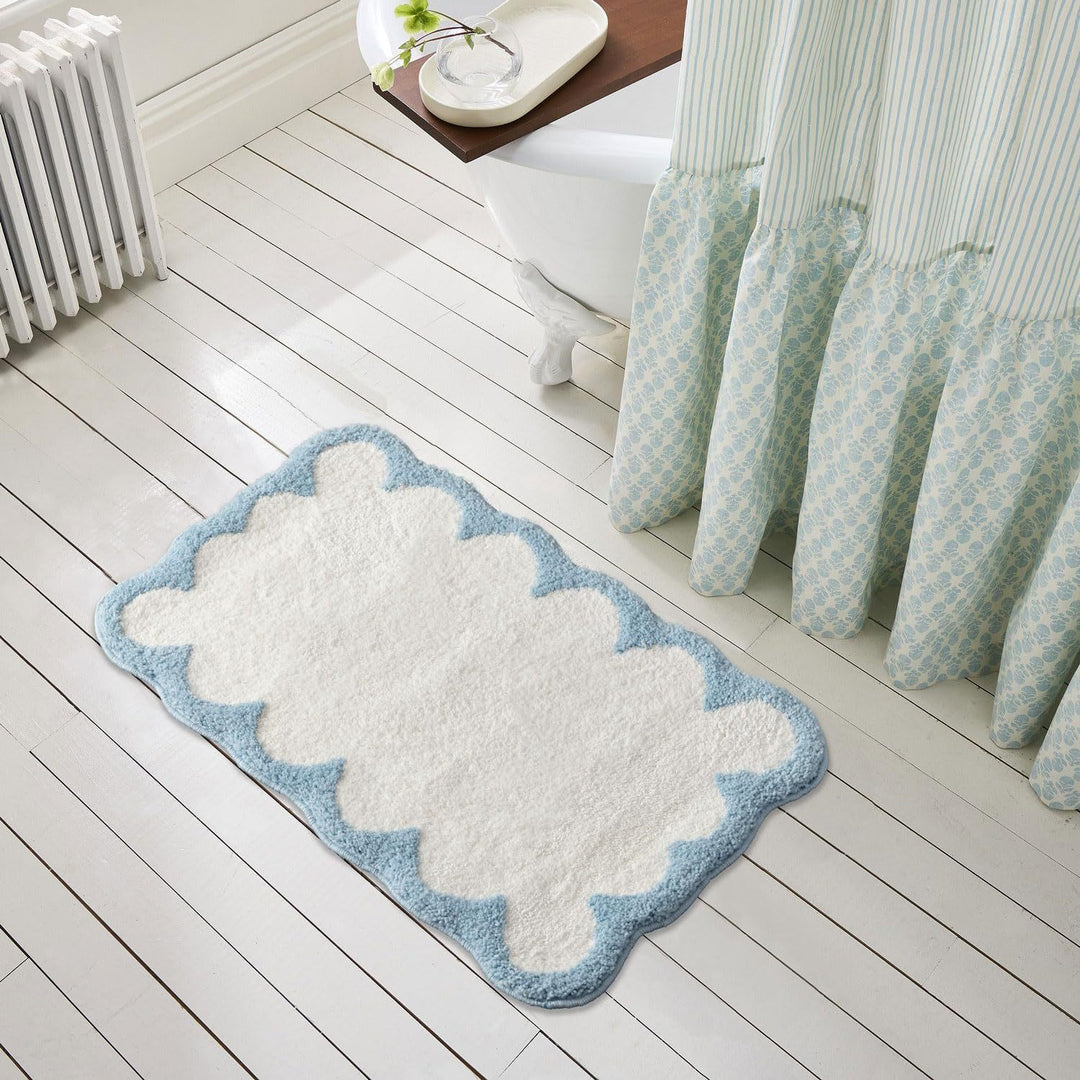 Plush Bath Mat Bowlift