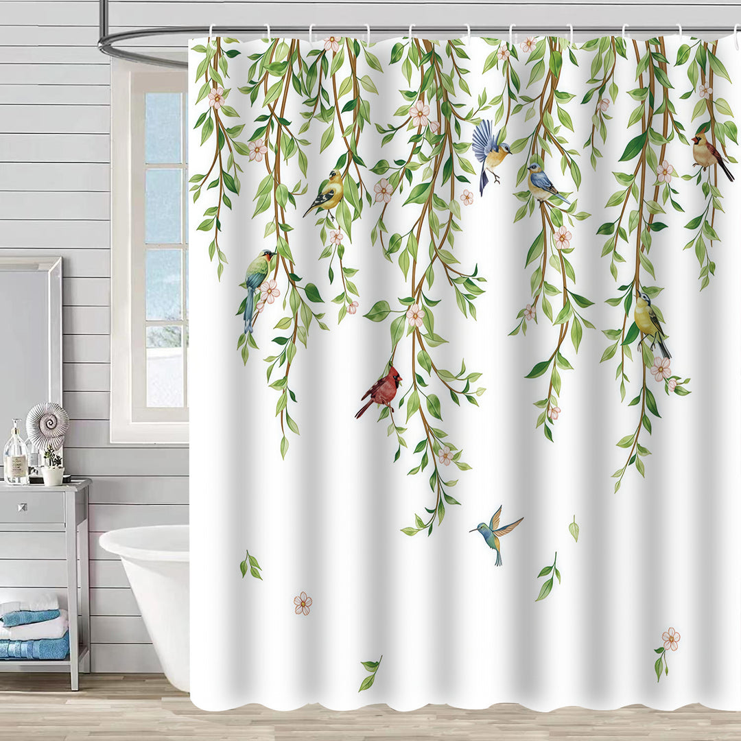 Nature-Inspired Shower Curtain Bowlift