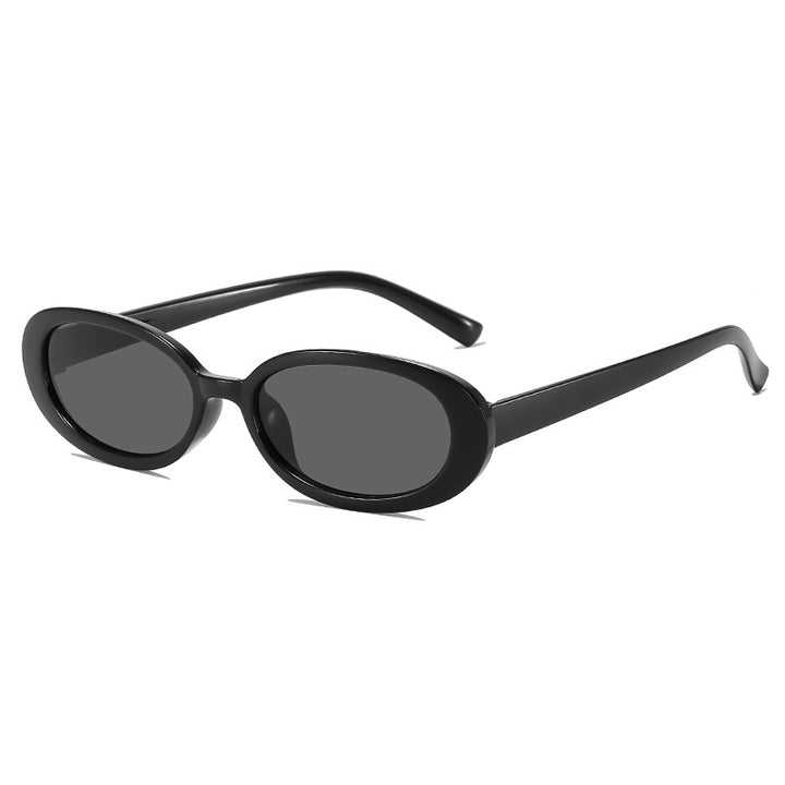 Chic Vintage Oval Sunglasses Bowlift