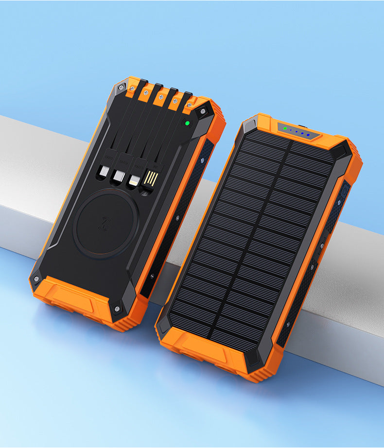 Solar-powered power bank Bowlift