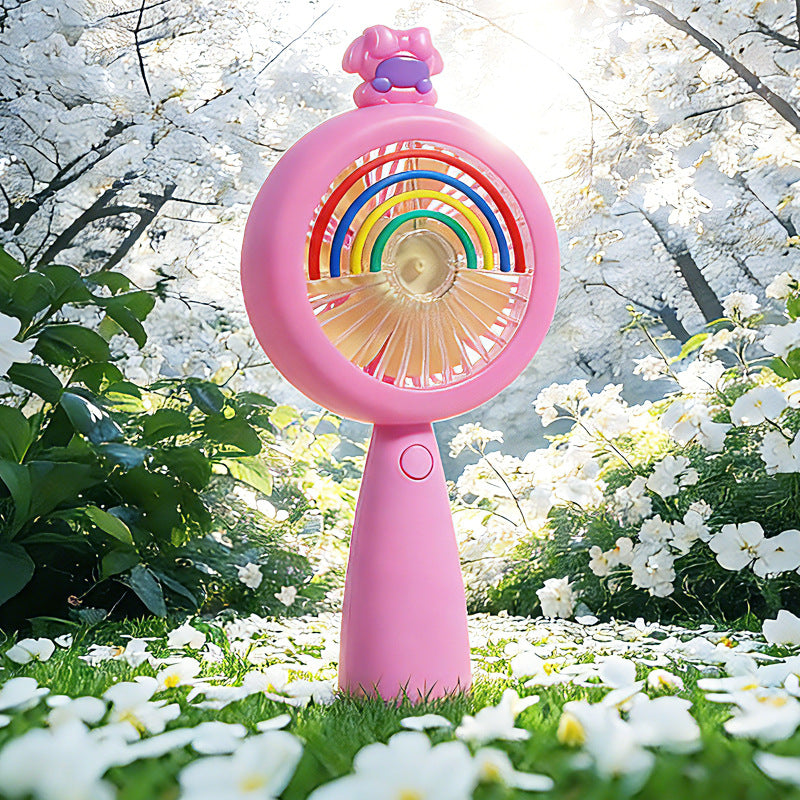 Unisex Portable Mini Fan with Creative Animal Designs Bowlift