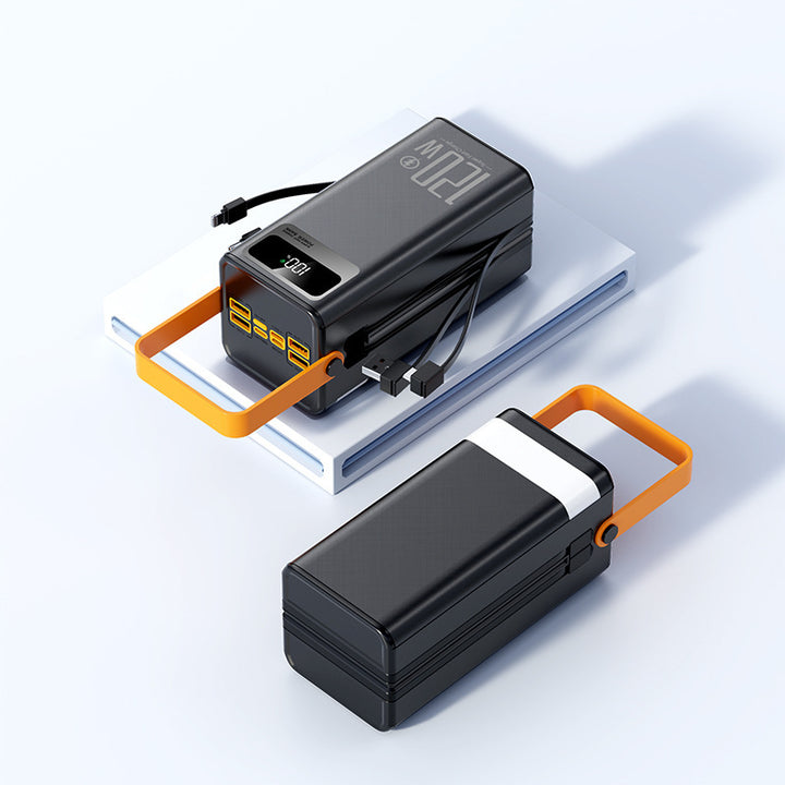 Powerful power bank with integrated digital display Bowlift