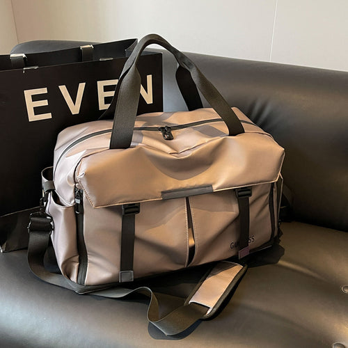 Multi-Compartment Travel Duffel Bag