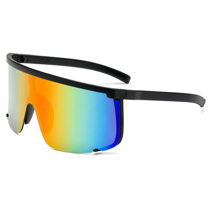 Women's High-Visibility Full Shield Sports Sunglasses Bowlift