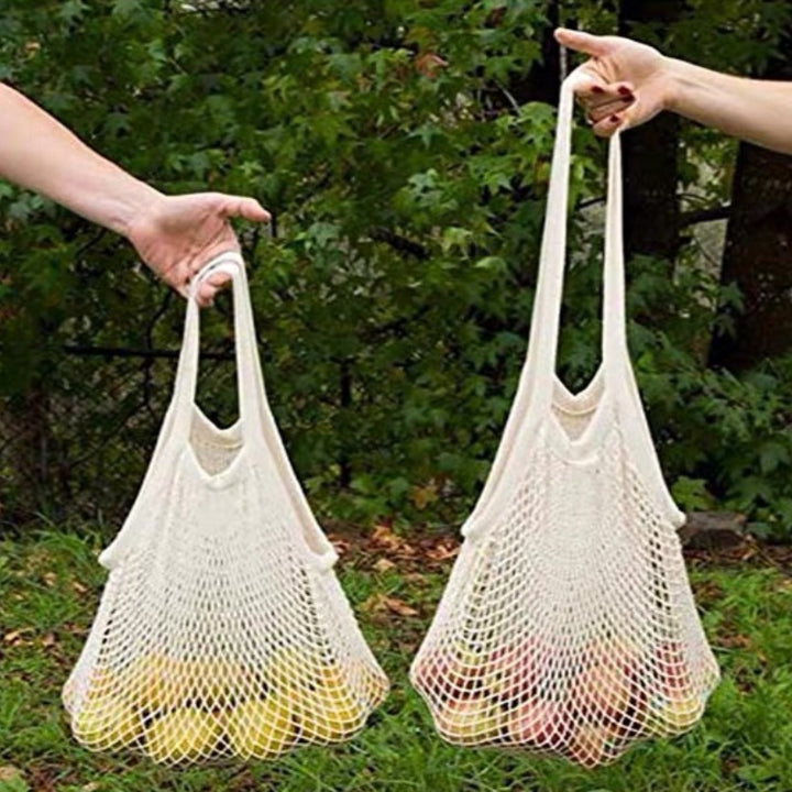Net bag with reinforced handle Bowlift