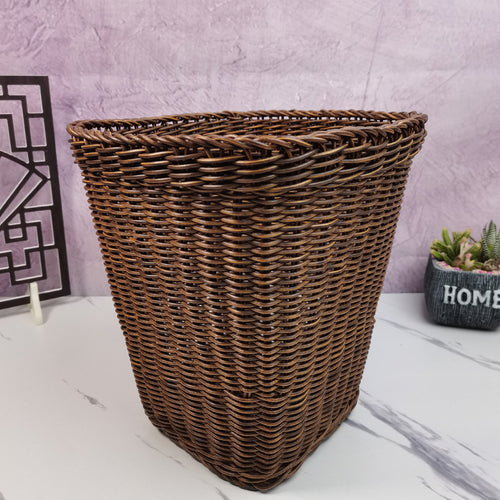 Handcrafted Wicker Storage Bin Bowlift