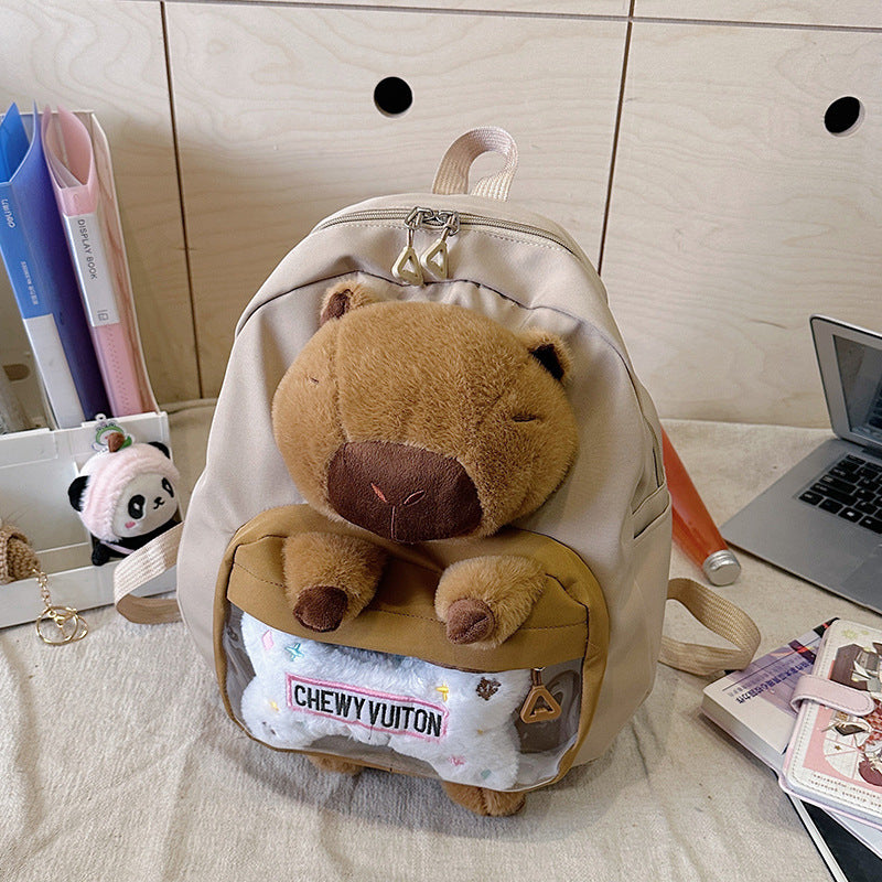 Plush Animal Backpack
