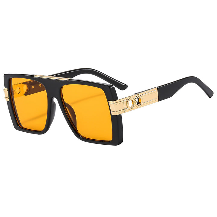 Women's oversized sunglasses with extravagant glitter accents Bowlift