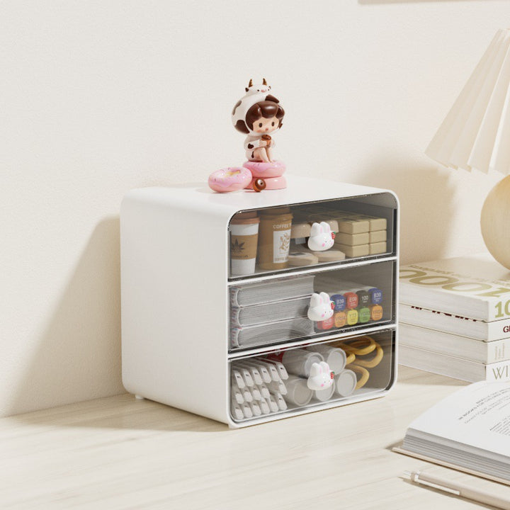 Modern Multi-Drawer Desktop Storage Organizer Bowlift