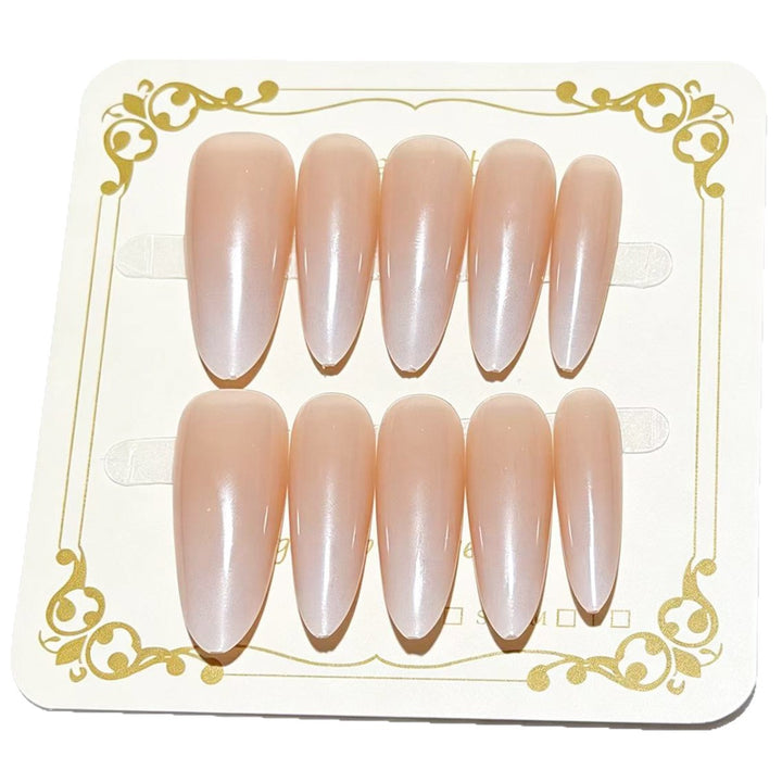 Glossy Ombre Press-On Nail Tips Bowlift