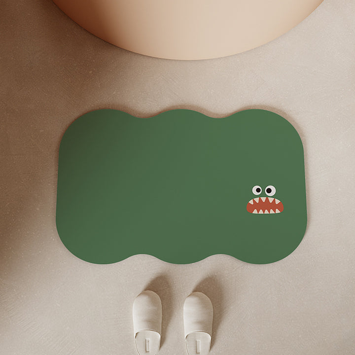 Fun-Shaped Bathroom Mat Bowlift