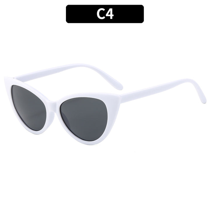 Cat-Eye Sunglasses with Tortoiseshell Frame