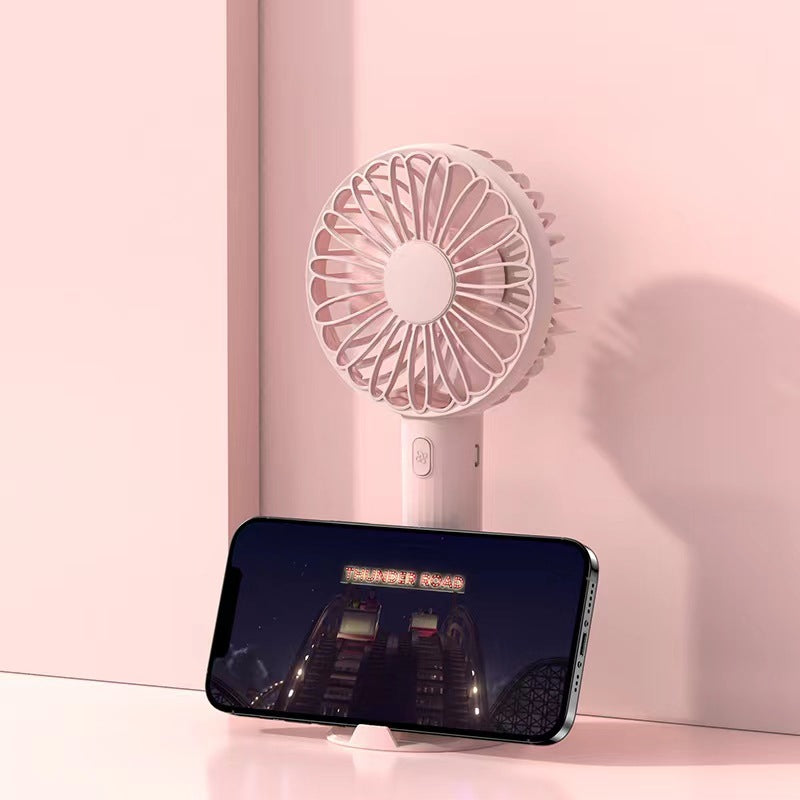 Portable rechargeable handheld fan Bowlift