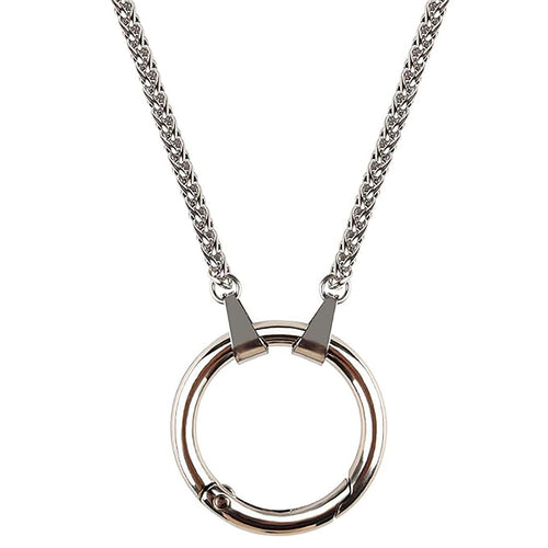 Elegant Chain Link Pendant Necklace Bowlift