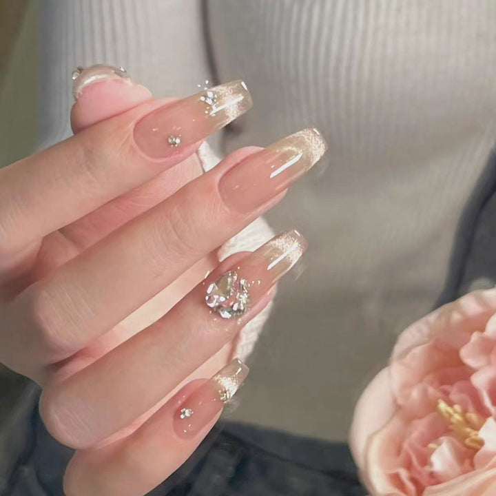 Decorative Press-On Nail Design Set Bowlift