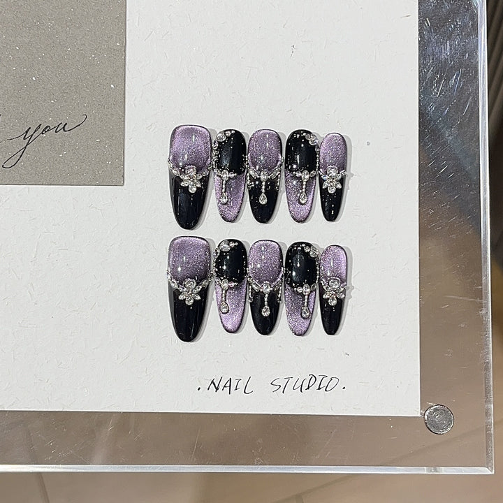 Glamorous Decorative Nail Art Bowlift