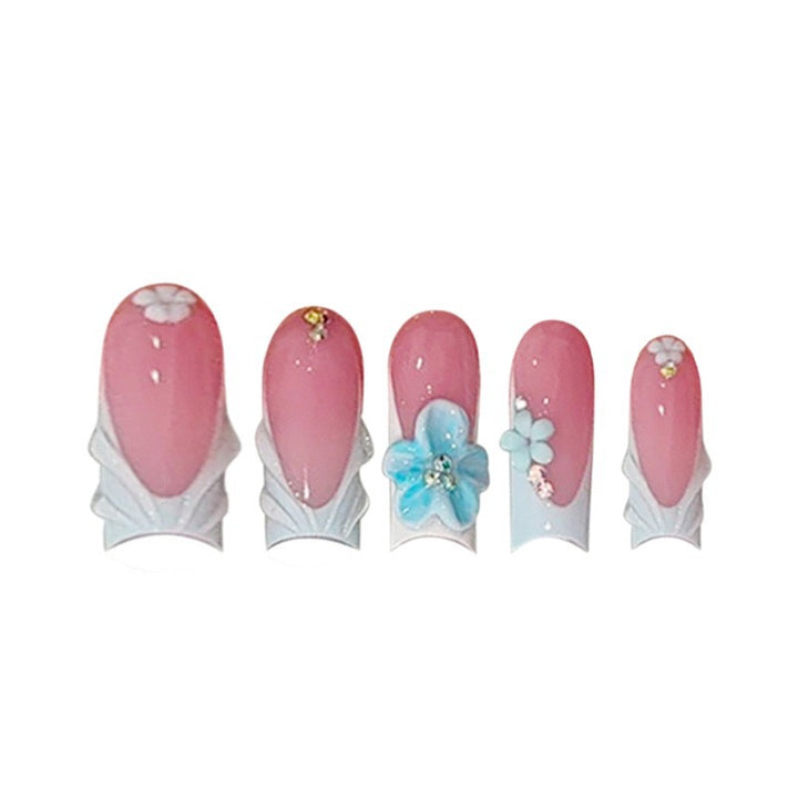Decorative Acrylic Press-On Nail Art Bowlift