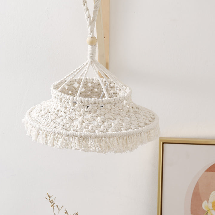 Decorative Macramé Hanging Basket Bowlift