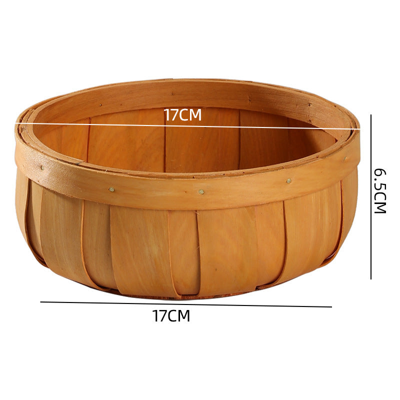 Unisex Round Storage Bowl made of natural wicker Bowlift