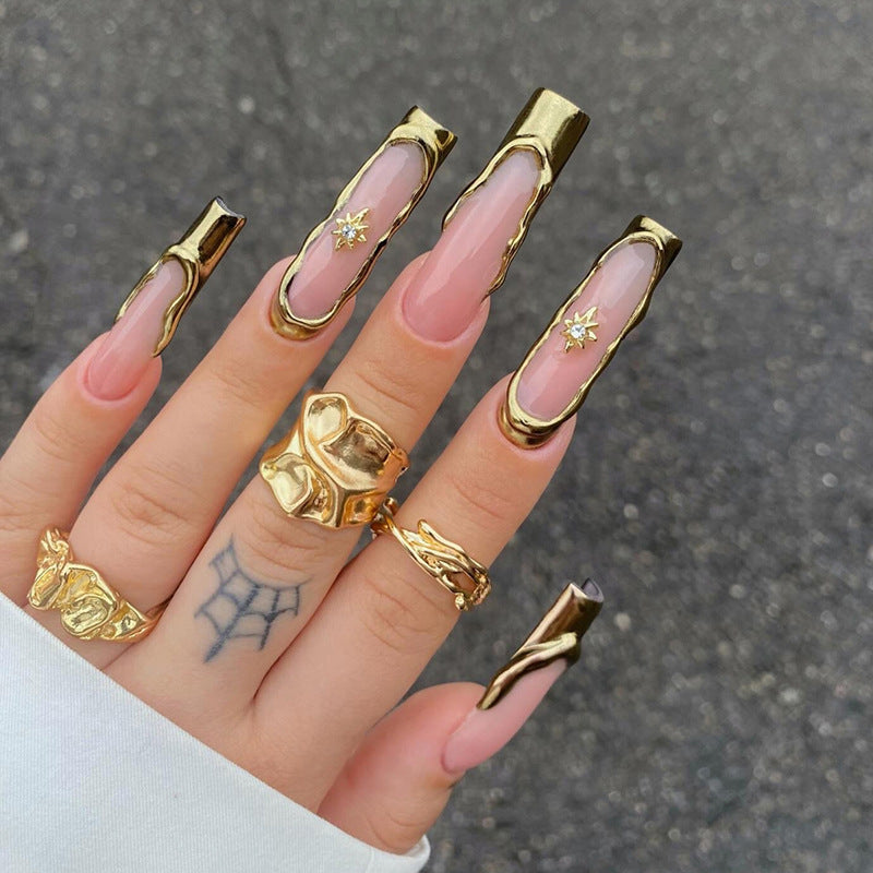 Glamorous Nail Design Extensions Bowlift