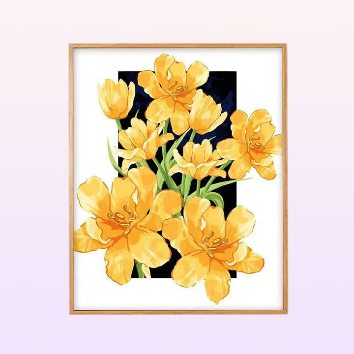 Floral Peony Illustration Wall Art Bowlift