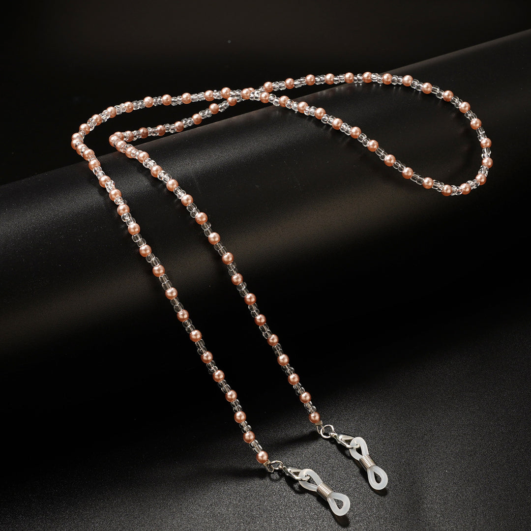 Elegantly Beaded Eyewear Chain Bowlift