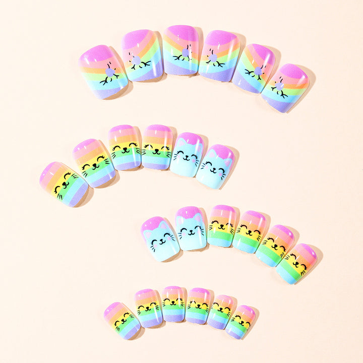 Creative Cat-Themed Nail Art Kit Bowlift