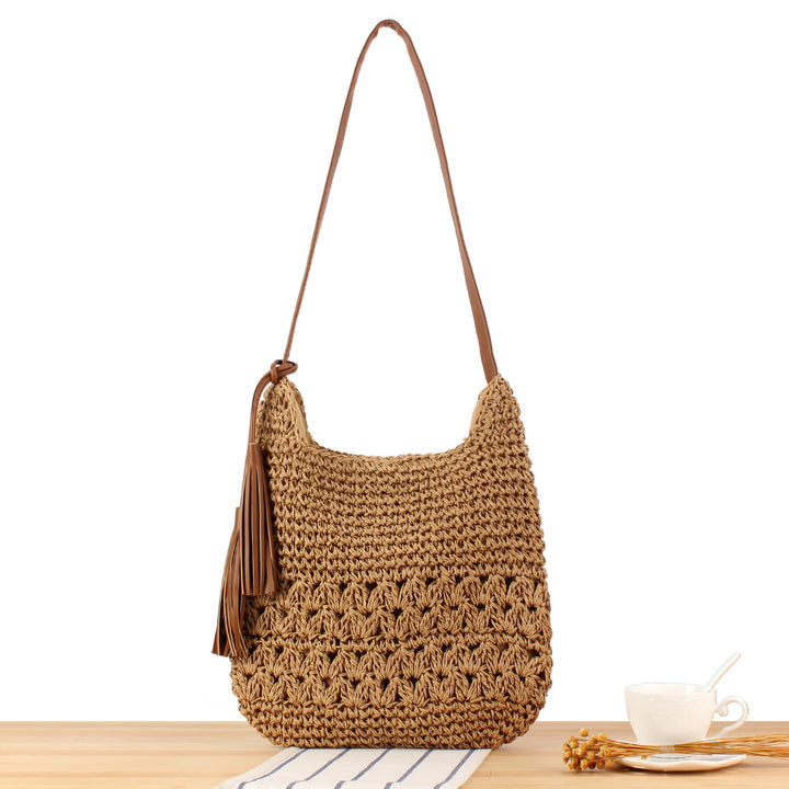 Shoulder bag in elegant macrame design Bowlift
