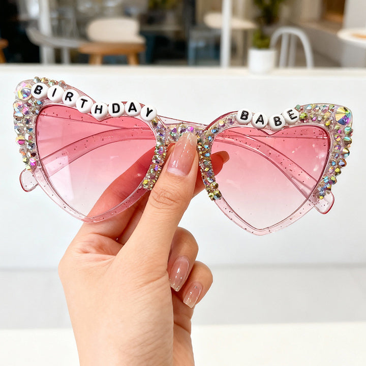 Heart-Shaped Statement Sunglasses Bowlift