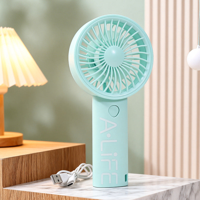 Ladies Portable USB Hand Fan with Flexible Use Bowlift