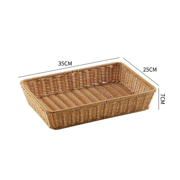 Natural Woven Storage Tray Bowlift