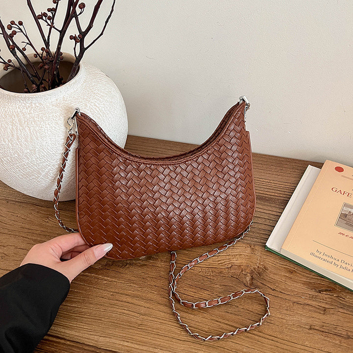 WoWoven Faux Leather Hobo Bag Bowlift