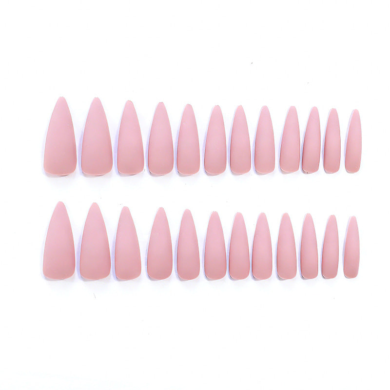 Matte Stiletto Nail Extensions Bowlift