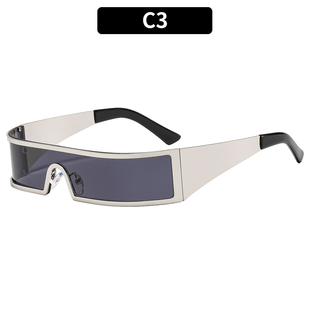 Futuristic Wraparound Sunglasses