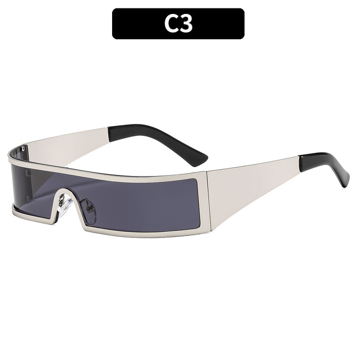 Futuristic Wraparound Sunglasses