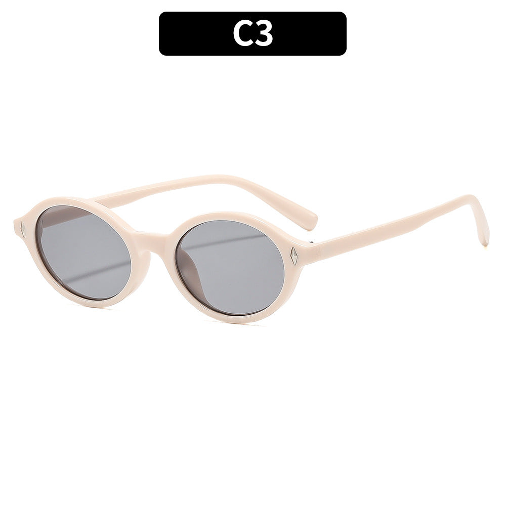 Chic Appeal Stylish Oval Sunglasses