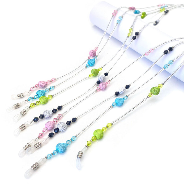 Decorative Beaded Eyewear Retainer Bowlift
