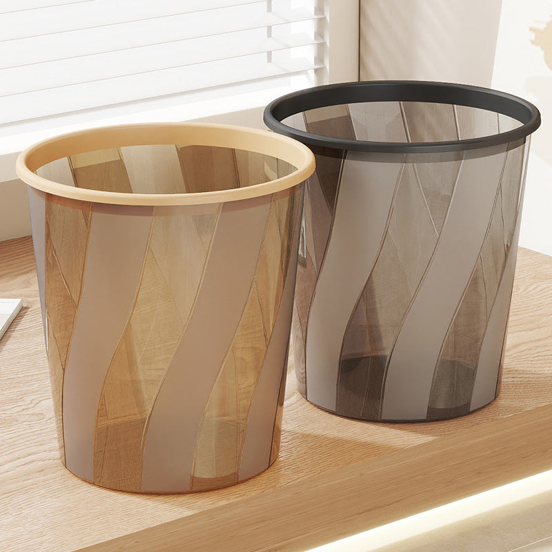 Women Plastic Trash Can with Modern Design Bowlift