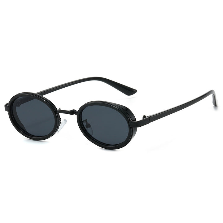 Vintage-Inspired Elegant Oval Sunglasses Bowlift