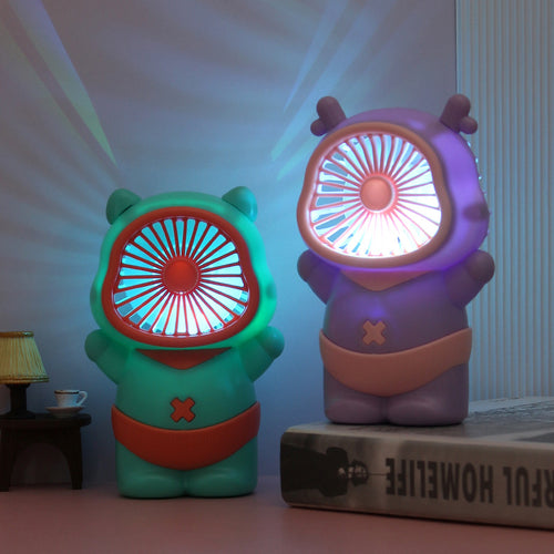 Unisex Portable Cooler Fan in Animal Design Bowlift