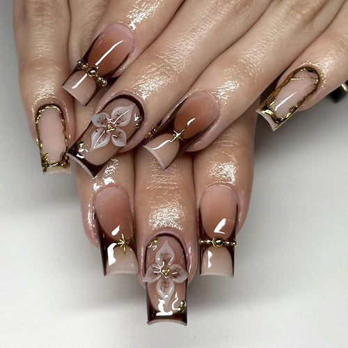 Elegant and creative artificial nail creations Bowlift