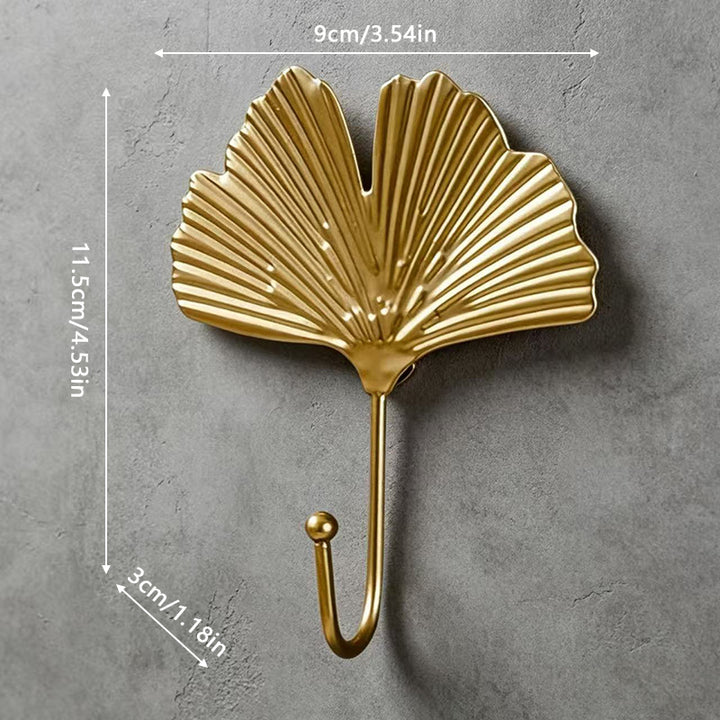 Leaf-shaped wall hooks Bowlift