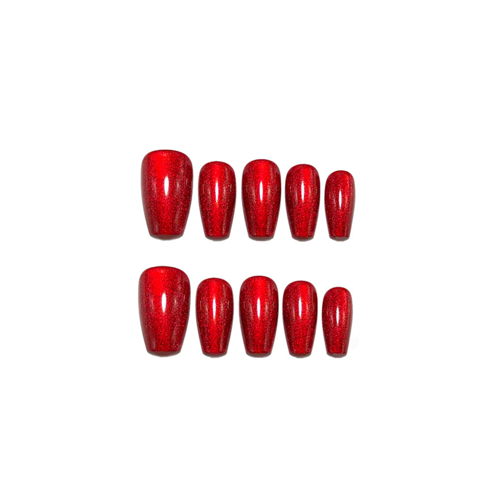 Sparkling Artificial Nails In Elegant Design Bowlift