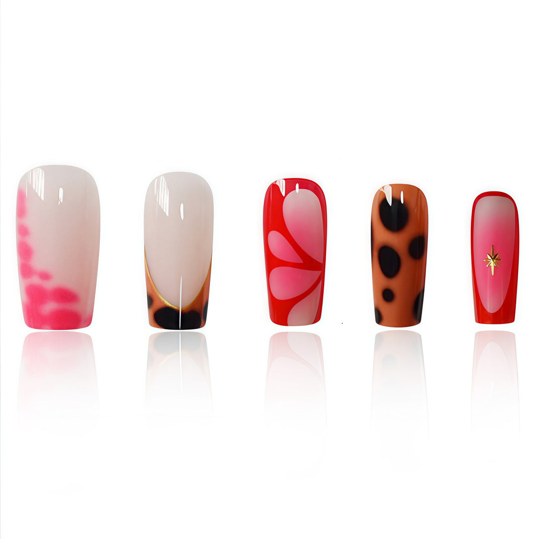 Artistic Press-On Nail Design Bowlift 1787913600