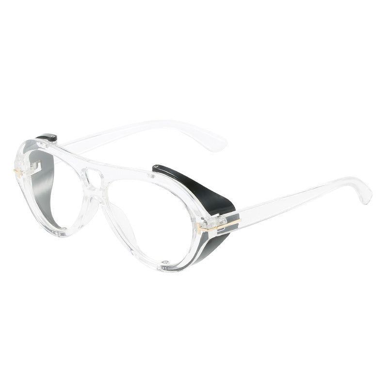 Retro-Inspired Shield Sunglasses Bowlift