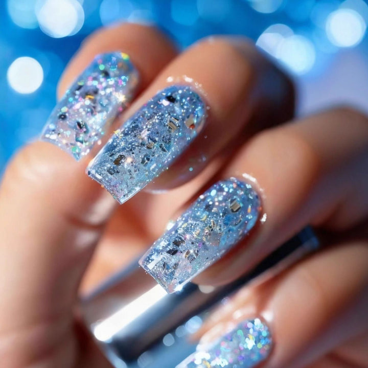 Creative Nail Art with Exotic Leaf Design Bowlift