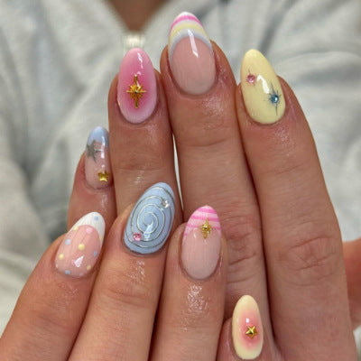 Artful Nail Art with Colorful Designs Bowlift