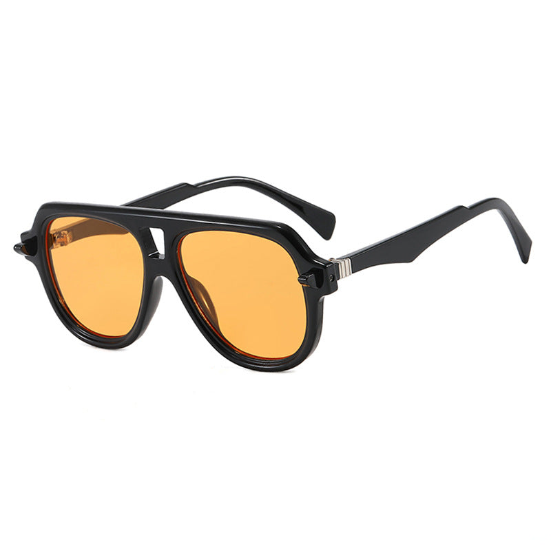 Women's rectangular sunglasses with modern frame and polarized lenses Bowlift