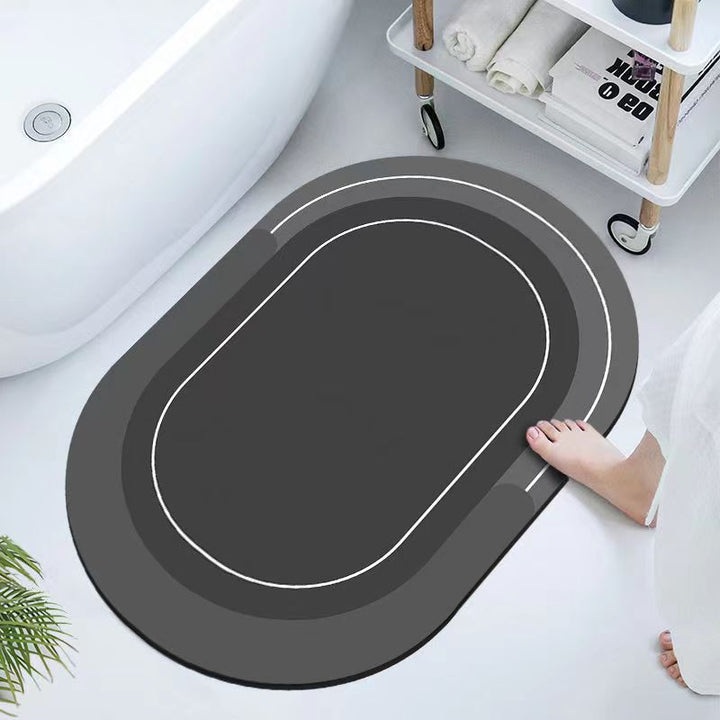 Non-Slip Modern Bath Mat Bowlift